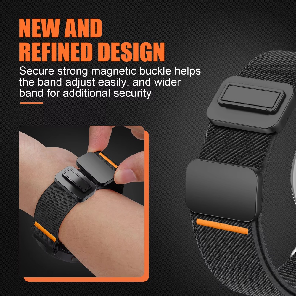 สายไนลอนแม่เหล็กสำหรับ Redmi W - Parachute Strap Elastic บทวิจารณ์และราคา
