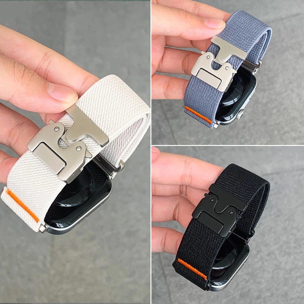 สายไนลอนแม่เหล็กสำหรับ Redmi W - Parachute Strap Elastic บทวิจารณ์และราคา