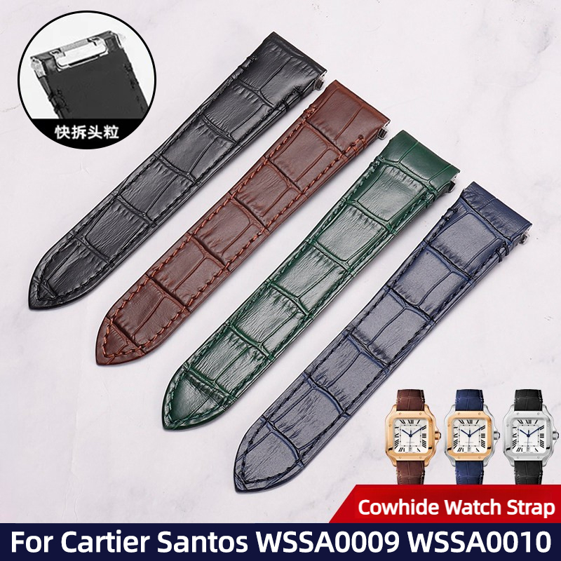 สายนาฬิกาแบบถอดเปลี่ยนง่าย ขนา - Cartier Watch Santos บทวิจารณ์และราคา